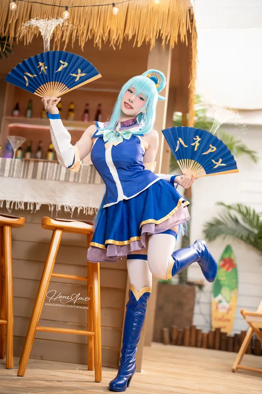 Konosuba Aqua 阿克婭 - 雨波_haneame