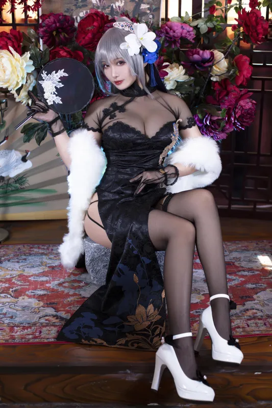 碧蓝航线 路易九世旗袍 - 洛璃 LoLiSAMA