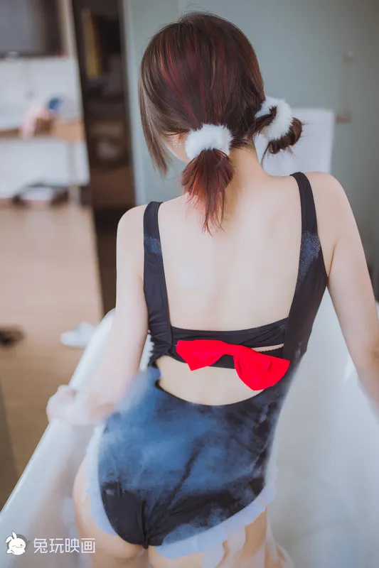 兔玩映画 夏日泳装 Vol.004 萌猫娘 - 兔玩映画