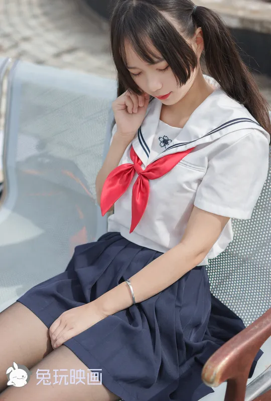 兔玩映画 B82.006 双马尾的JK少女 - 兔玩映画